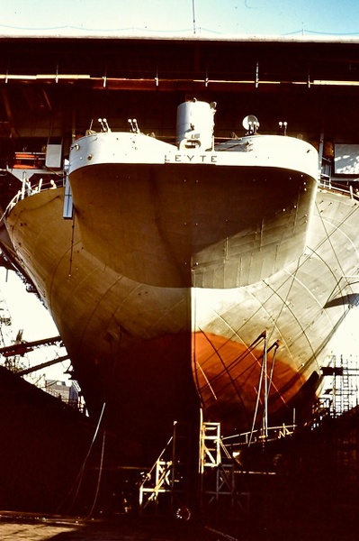 1956 CV32 in Brooklyn Navy Yard dry dock.jpg